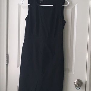 Talbots Petites Black Sheath Dress